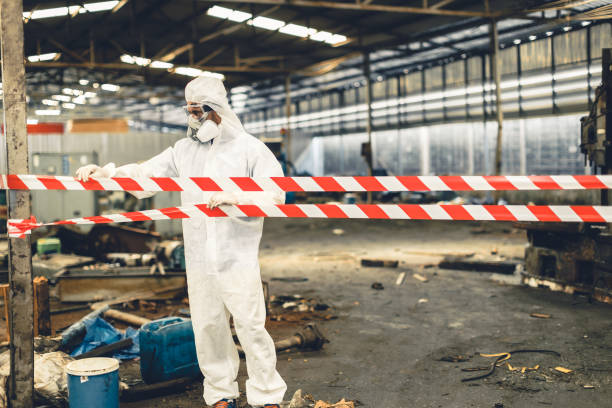Professional Biohazard technician working in Mountain Lakes, NJ